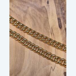 Gliederkette goldig, 45 & 385cm
