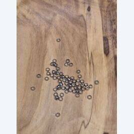 Quetschperlen silberfarben 2.5mm