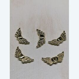 Engelsflügel 16K vergoldet 21x9mm