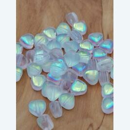 Herz transparent matt AB