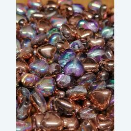 Herz Crystal Copper Rainbow