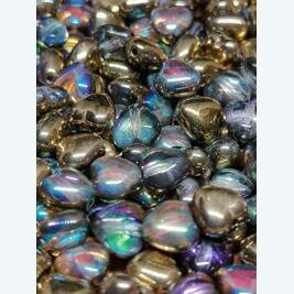 Herz Crystal Golden Rainbow