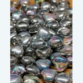 Herz Crystal Silver Rainbow