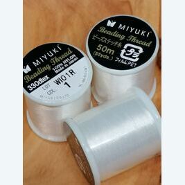 Miyuki Thread White