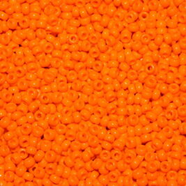 Saatperlen Miyuki Opaque Orange 3mm