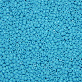 Saatperlen Opaque Pastel Vintage Light Blue 3mm