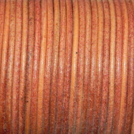 Lederband SE Vintage Rose 2mm