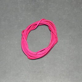 Lederband Vintage Erdbeere 1mm