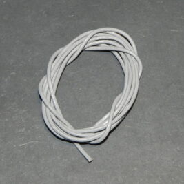 Lederband hellgrau 1mm
