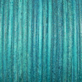 Lederband türkis 2mm
