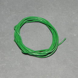 Lederband grün 1mm