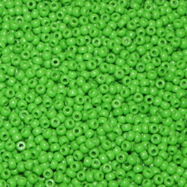 Saatperlen Miyuki Jade Green Opaque 3mm