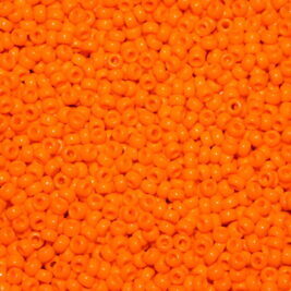 Saatperlen Miyuki Opaque Orange 3mm