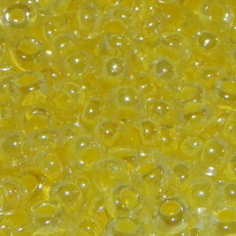 Saatperlen Transparent Yellow Crystal 3mm