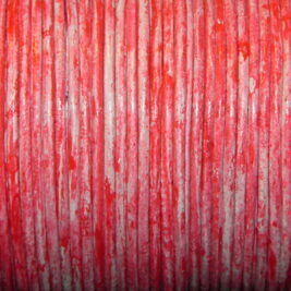 Lederband Vintage Red 1mm