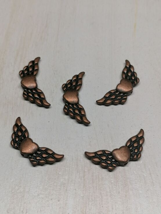 Engelsflügel rotkupfer 22x9mm