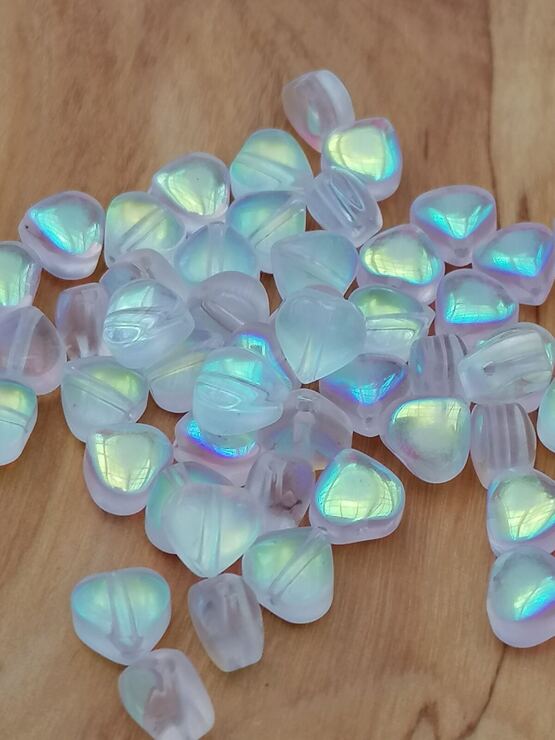 Herz transparent matt AB