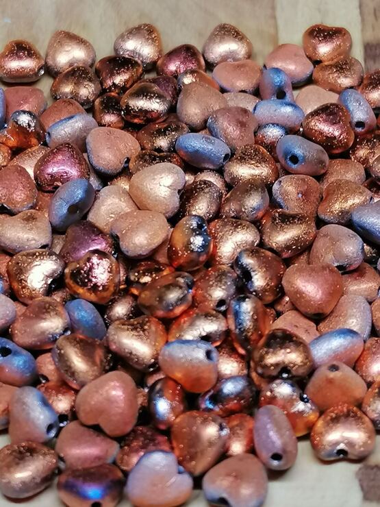 Herz Crystal Sunset Etched Full