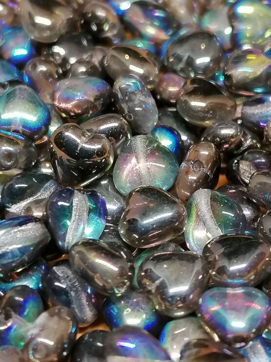 Herz Crystal Graphite Rainbow