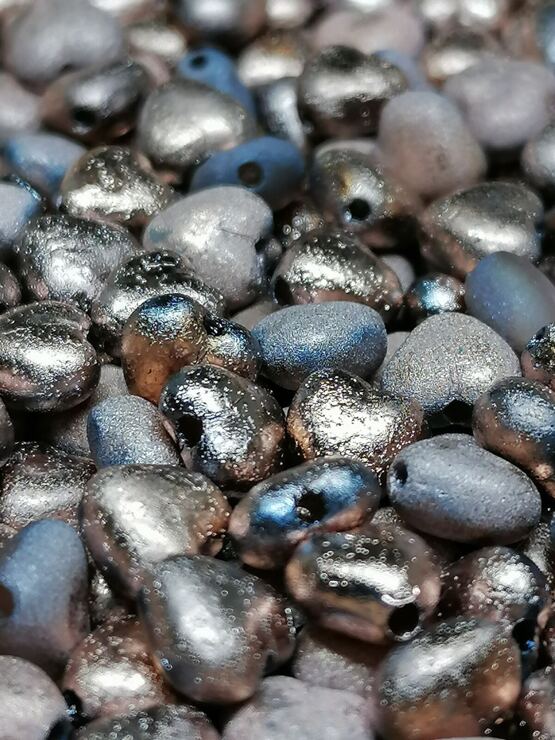 Herz Crystal Capri Gold Etched Full