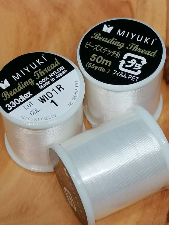 Miyuki Thread White