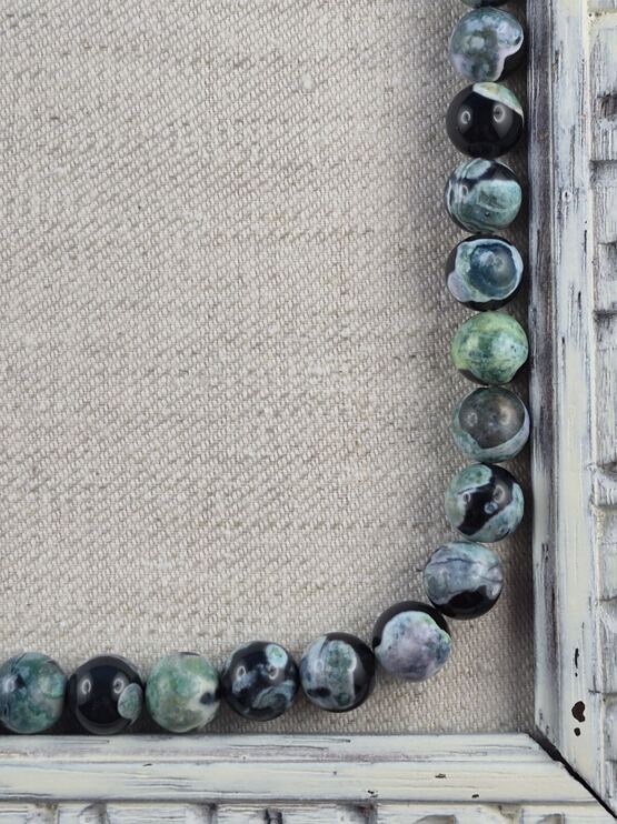 Grüner Feuerachat 10mm