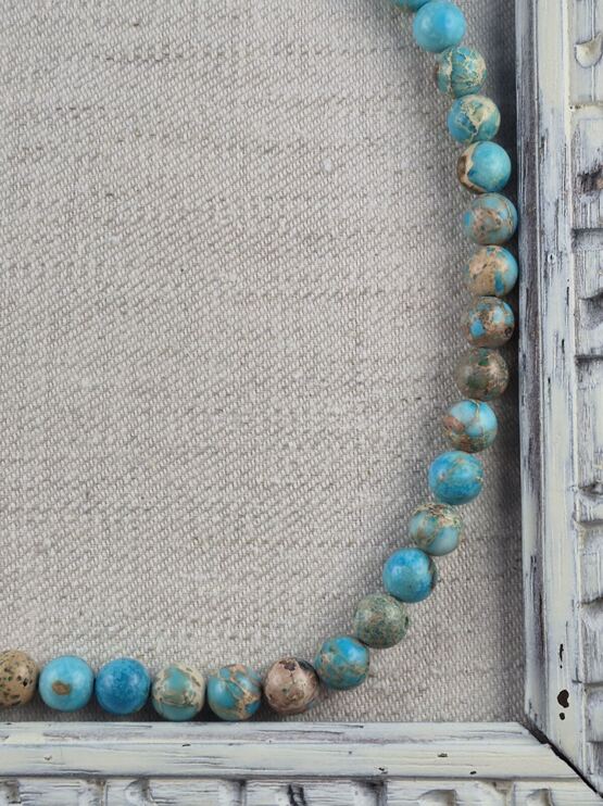 Blauer Kaiserstein AAA 10mm